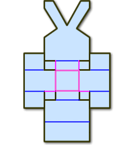 段ボール折り目を入れる