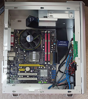Silver Stone CPU setup