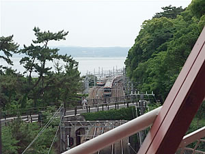 須磨浦山上遊園ロープウェイ乗り場